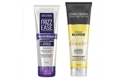 3$ de rabais sur un produit John Frieda au choix