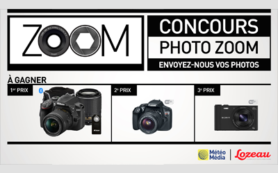 Concours gagnez des Appareils photos