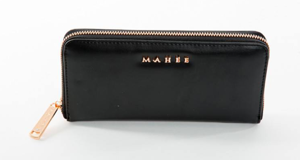 Concours gagnez un portefeuille Mahée chic intemporel noir