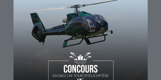 Concours gagnez un tour d’hélicoptère pour 2