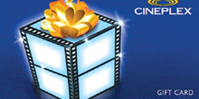 Concours gagnez une Carte cadeau Cineplex de 50$