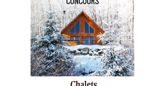 Concours gagnez une fin de semaine pour 2 aux Chalets Évasion