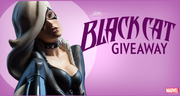 Concours gagnez 1 Figurine Black Cat en polystone de 280$