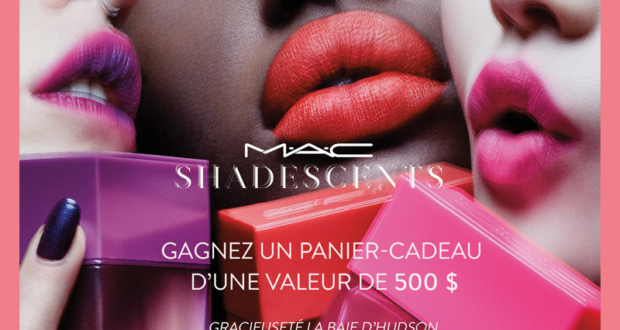 Concours gagnez un Panier-cadeau rempli de produits MAC