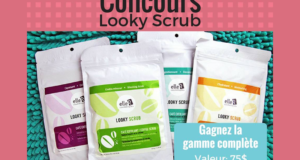 Concours gagnez une gamme de produits exfoliants Looky Scrub