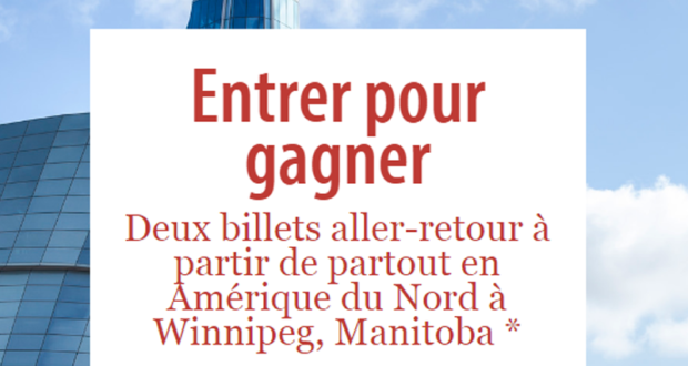 Billets d'avion vers Winnipeg au Manitoba