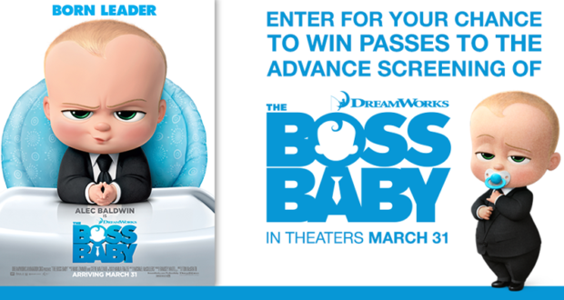 Concours gagnez des Billets du film THE BOSS BABY