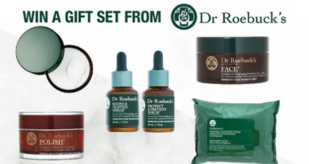 Concours gagnez un ensemble de produits Dr Roebuck's de 330$