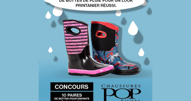 Dix paires de bottes pour enfants