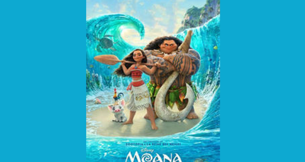 Un combo Blu-ray DVD du film « Moana »