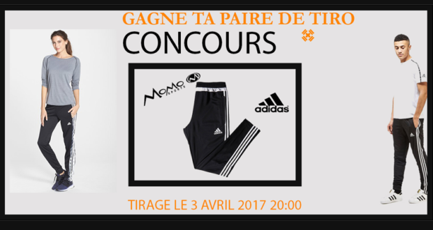 Une paire de Tiro de marque Adidas