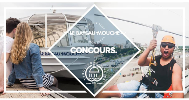 Billets jour du Bateau-Mouche et billets MTL Zipline