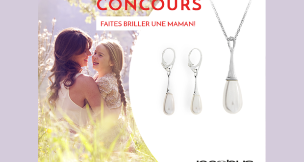 Ensemble collier et boucles d'oreilles argent et perle