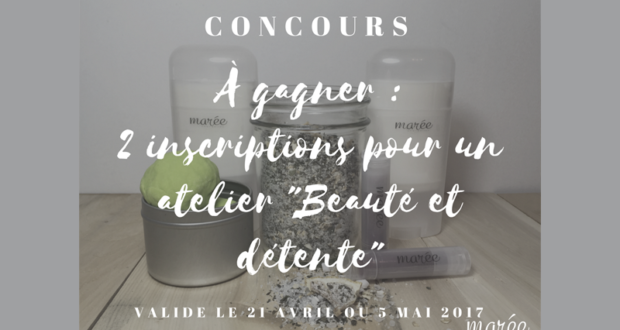 Inscription pour un atelier beauté et détente