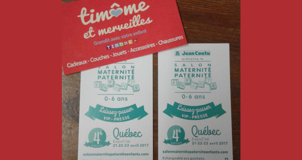 Laissez-passer pour le Salon Maternité Paternité Enfants