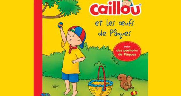 Livre CAILLOU ET LES ŒUFS DE PÂQUES