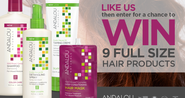 Panier cadeau de produits Andalou Naturals