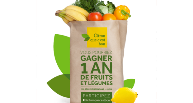 Un an de fruits et légumes chez Citron que c'est bon