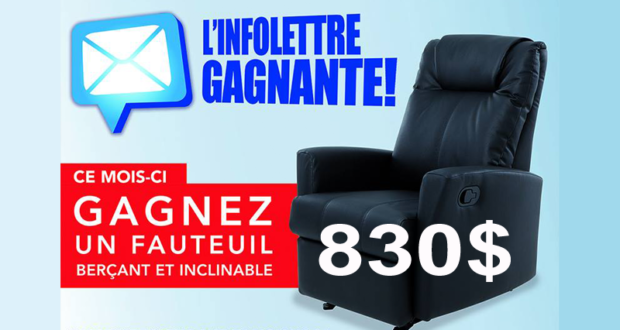 Un fauteuil berçant et inclinable de Elran