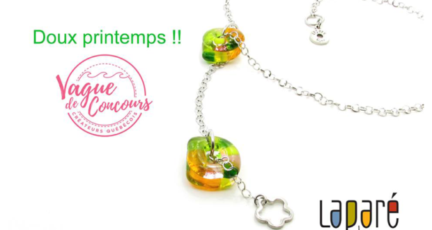 Un joyeux collier ajustable