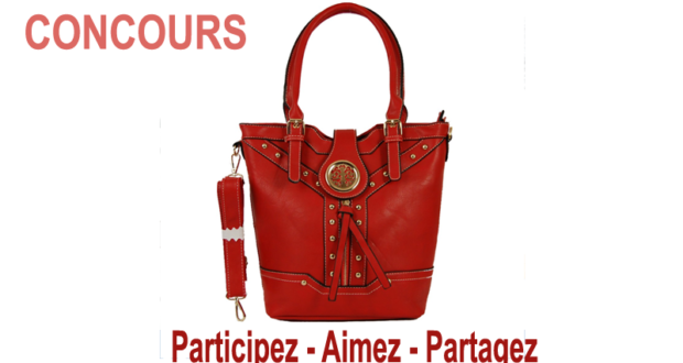 Une sacoche en cuir rouge de la boutique Isla Mona