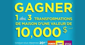 1 des 3 transformations de maison de 10000$