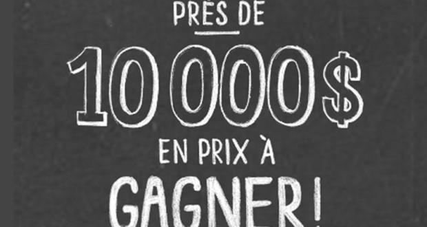 10000 $ en prix