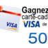 Carte cadeau Visa de 50$