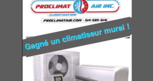 Gagnez un climatiseur mural de 2395$