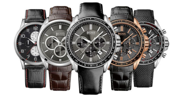 Une montre Hugo Boss pour homme