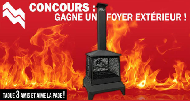 Foyer extérieur pour des soirées chaleureuses