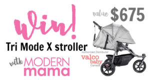 Gagnez une poussette Valco Baby Tri Mode X (675 $)