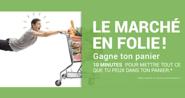 Le Marché en folie, panier de 500$