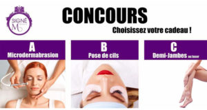 Microdermabrasion, pose de cils ou demi-jambes au laser