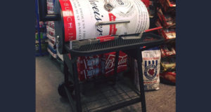 Un BBQ budweiser