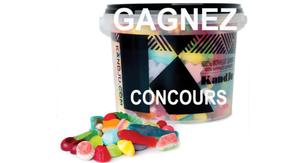 Un seau 5 lb de délicieux bonbons mixtes KandJu