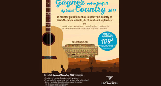 Un séjour pour 2 pour Le rendez-vous country