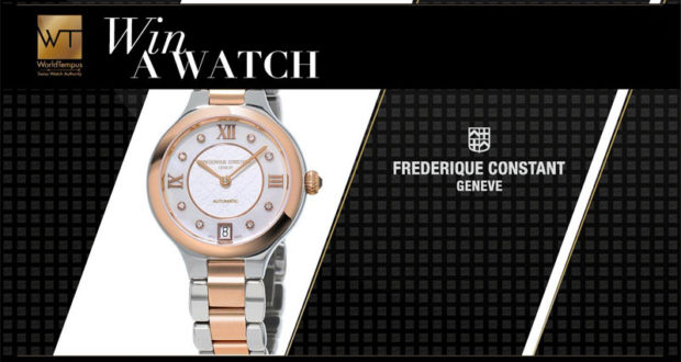 Gagnez une montre Frédérique Constant Classics Delight