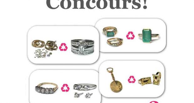 250$ pour la transformation de vos bijoux