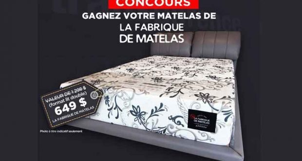 Gagnez votre matelas