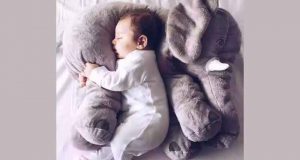 Gagnez un Toutou éléphant en peluche pour bébé