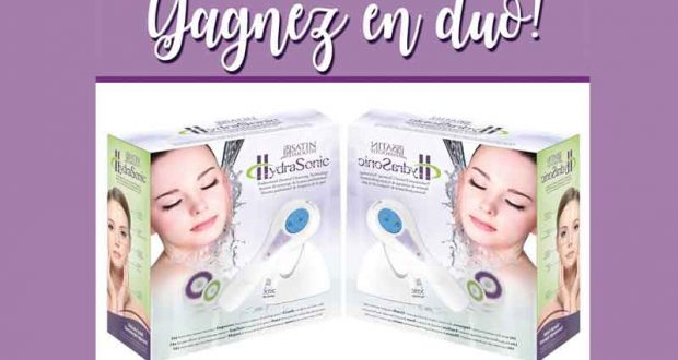 2 ensembles professionnels de nettoyage de la peau Hydrasonic