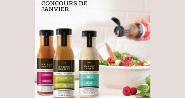 5 ensemble comprenant nos 6 vinaigrettes-marinades