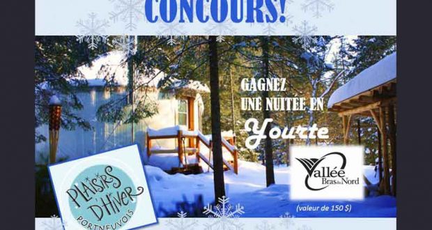 Une nuitée dans une yourte à la Vallée du Bras-du-Nord