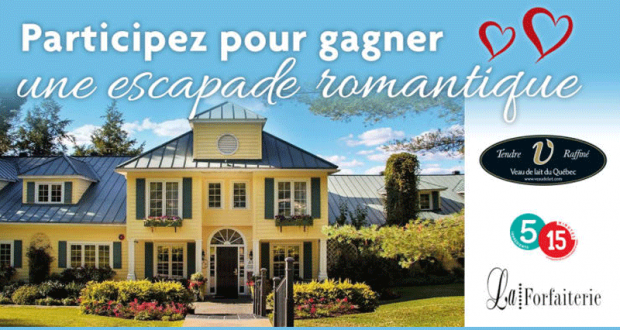 Escapade romantique à l'auberge Ripplecove (710$)