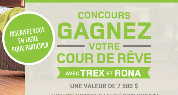 Gagnez votre cour de rêve