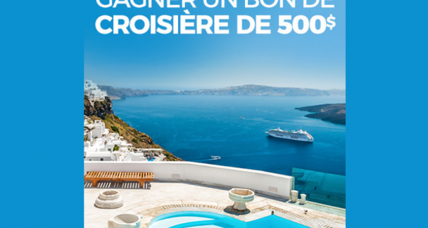 Gagnez un bon de croisière de 500 $ auprès de itravel2000