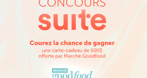 Carte-cadeau de 500 $ offerte par Marché Goodfood