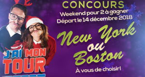 Un weekend pour 2 personnes à Boston ou New York