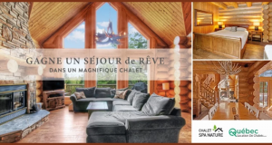 Séjour pour 10 personnes dans un chalet avec spa